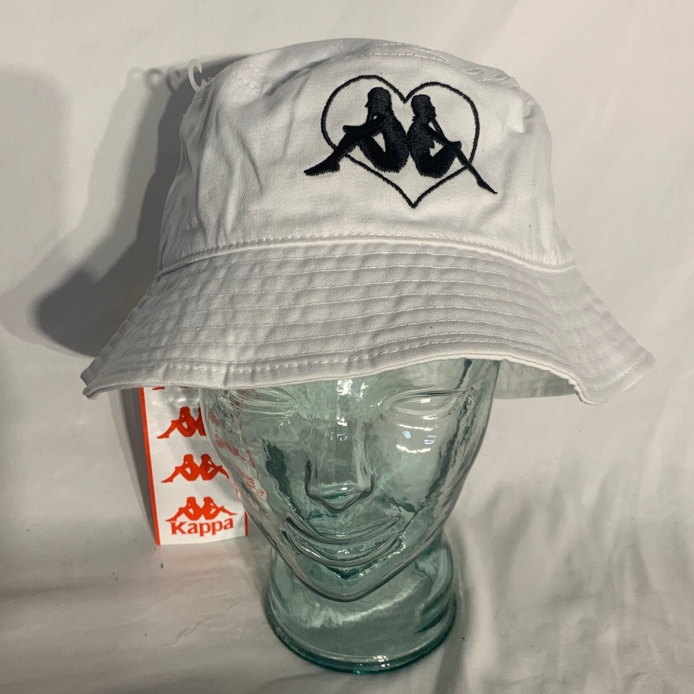 NEW Kappa Black White‎ Bucket Hat Authentic TYCHY
